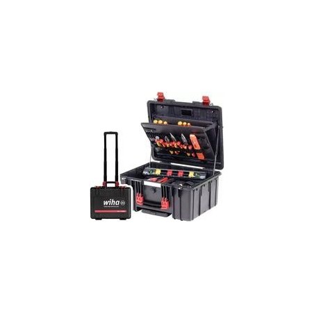 Wiha 45795 - Werkzeugsatz Werkzeugkoffer XL2 Trolley electric 60-teilig (45795)