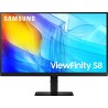 Samsung S80D Computerbildschirm 68,6 cm (27") 3840 x 2160 Pixel 4K Ultra HD LCD Schwarz (LS27D800EAUXEN)