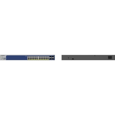 Netgear Smart GS728TXUP - V3 - Switch - L3 Lite - Smart - 24 x 10/100/1000 (PoE++) (GS728TXUP-300EUS)