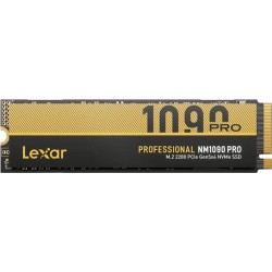 Lexar SSD 4TB NM1090 Pro M.2 2280 NVMe PCIe 5.0 intern retail (LNM109P004T-RNNNG)