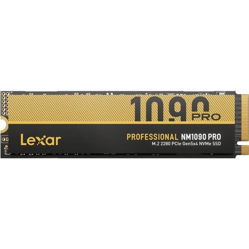 Lexar SSD 4TB NM1090 Pro M.2 2280 NVMe PCIe 5.0 intern retail (LNM109P004T-RNNNG)
