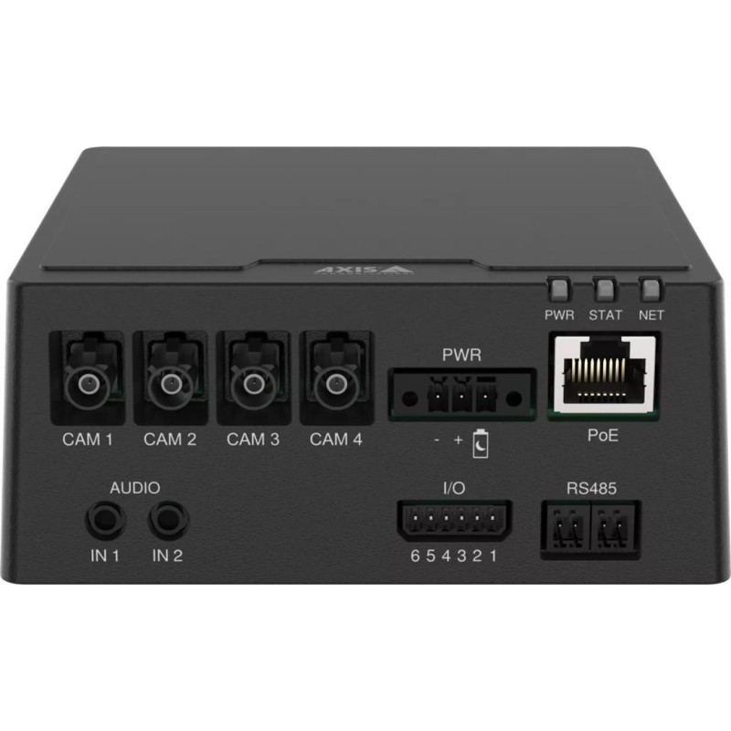 AXIS F9114-R MK II MAIN UNIT - Netzwerk Kamera Basiseinheit, 4-Kanal, Audio, bis zu 4K UHD, KI-basiert (02999-001)