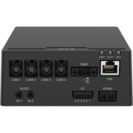 AXIS F9114-R MK II MAIN UNIT - Netzwerk Kamera Basiseinheit, 4-Kanal, Audio, bis zu 4K UHD, KI-basiert (02999-001)