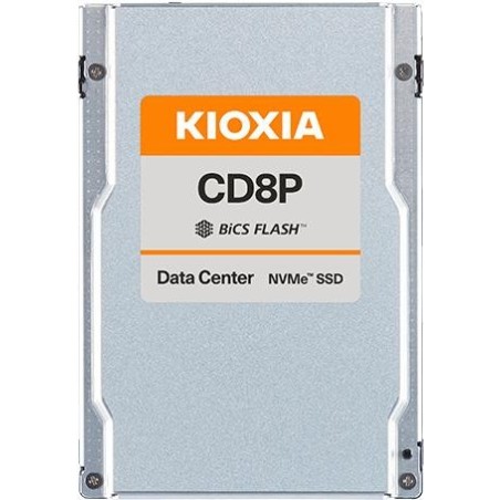 KIOXIA CD8P-R Series KCD8XPUG3T84 - SSD - Rechenzentrum, Lesen intensiv - 3840 GB - intern - 2.5" (6.4 cm) - PCI Express 5.0 x4