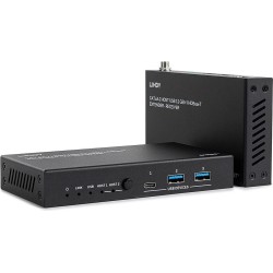 Lindy 100m Cat.6A 2 Host USB 3.2 Gen 1 HDBaseT Extender (43421)