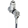 StarTech.com 25-Pack Universal Laptop Lock 6.6ft, Keyed Alike Locking Cable, Security Cable, Compatible w/Noble Wedge/Nano/K-Sl