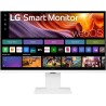 LG 32U850SA-W 4K UHD Smart Monitor 80 cm (32") 4K UHD (3840 x 2160), IPS-Panel, 400 cd/m², 5 ms, 60 Hz, HDMI, USB-C, USB-A, Web