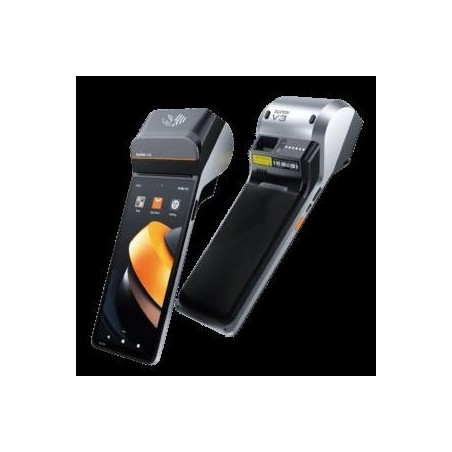 SUNMI V3, SUNMI OS, A13, non-GMS, USB-C, BT (BLE, 5.0), WLAN, 4G, NFC Mobiles Datenerfassungsgerät, Bildschirmdiagonale: 17 cm
