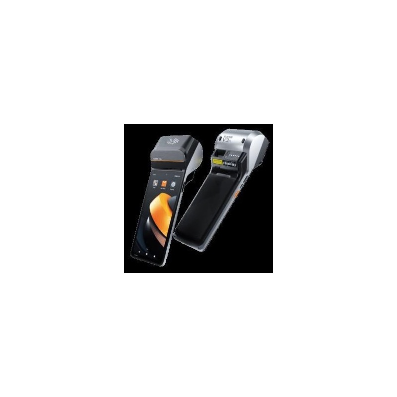 SUNMI V3H, Android GMS EDLA, GPS, USB-C, BT (BLE, 5.0), WLAN, eSIM, 4G, NFC, Android Mobiles Datenerfassungsgerät, Bildschirmdi