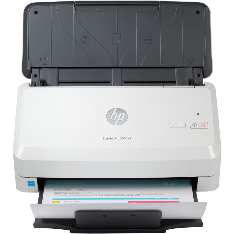HP Scanjet Pro 2000 S2 Scanner 600 X 600 Dpi A4 Black, White (6FW06A)