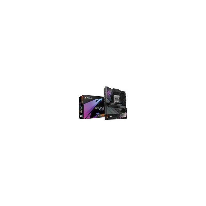 GIGABYTE AORUS X870E MASTER - Motherboard - ATX - Socket AM5 - AMD X870E Chipsatz - USB-C 3,2 Gen 2x2, USB4, USB 3,2 Gen 1, USB