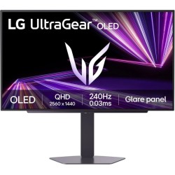 LG UltraGear 27GX704A-B 67,3 cm (26,5") QHD OLED Gaming Monitor 16:9 HDMI/DP 240Hz 0,03ms (GtG) (27GX704A-B.AEU)
