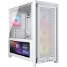 CORSAIR Geh Midi FRAME 4000D LCD RS ARGB Mid-Tower, White (CC-9011327-WW)