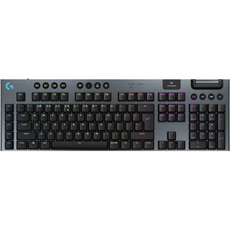 Logitech G G915 X - Tastatur - LIGHTSPEED - Hintergrundbeleuchtung - kabellos - Bluetooth 5,0, 2,4 GHz, USB - QWERTY - US Inter