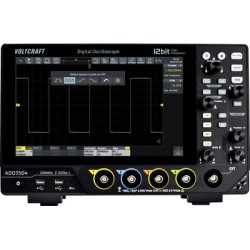 Voltcraft ADO-3504 Digital-Oszilloskop 350 MHz 2,5 GSa/s 250 Mpts 12 Bit 4-Kanal DSO