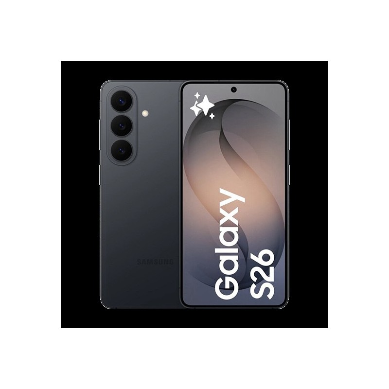 Samsung Galaxy S26 5G Dual-SIM Smartphone 12GB RAM 256GB Schwarz Energieklasse A