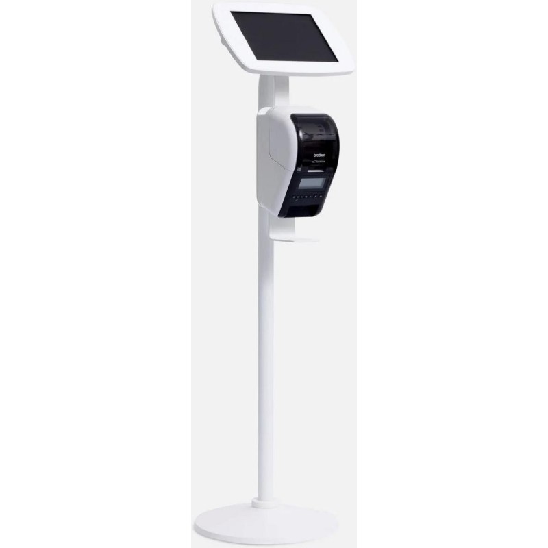 Capture Secure Tablet- und iPad-Bodenhalterung Weiß CA-FBR-W4-PL7-MG