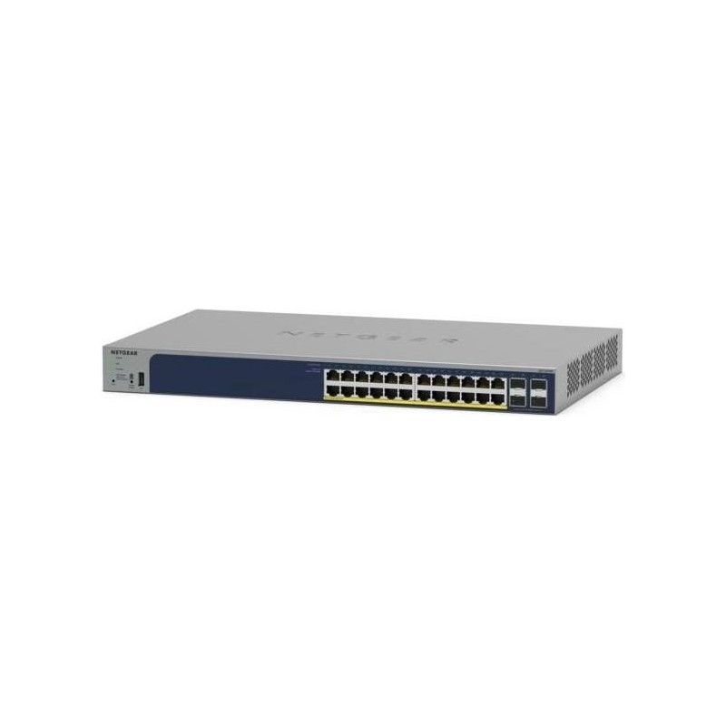 Netgear Gs728Tpp Managed L2/L3/L4 (10/100/1000) Power Over Ethernet (Poe) Grey (GS728TPP)