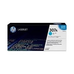 HP Toner CE741A (307A) - Cyan - Kapazität: 7.300 Seiten (CE741A)