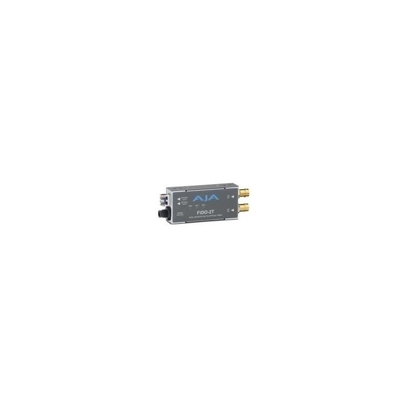 AJA FiDO-2T 2-Kanal 3G-SDI zu Single-Mode LC Fiber Transmitter (FiDO-2T)