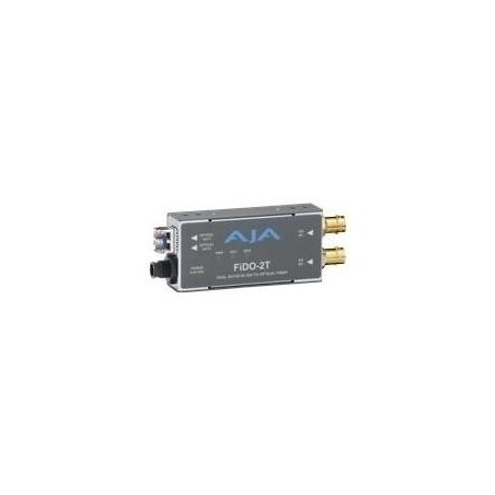 AJA FiDO-2T 2-Kanal 3G-SDI zu Single-Mode LC Fiber Transmitter (FiDO-2T)