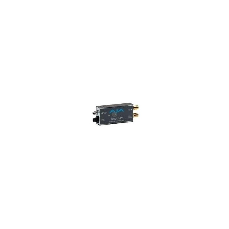AJA FiDO-T Single Channel SDI to Fiber with Looping SDI Output - Video Extender - 1310 nm