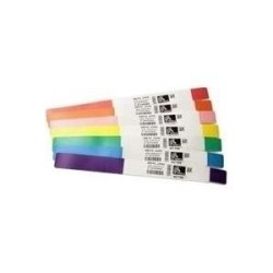 Zebra Z-Band Splash - Wasserbeständiges Armband - orange - 25,4 x 254 mm 350 Etikett(en) (1 Rolle(n) x 350) - für TLP 28XX, G-S