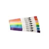 Zebra Z-Band Splash - Wasserbeständiges Armband - grün - 25,4 x 254 mm 350 Etikett(en) (1 Rolle(n) x 350) - für TLP 28XX, G-Ser