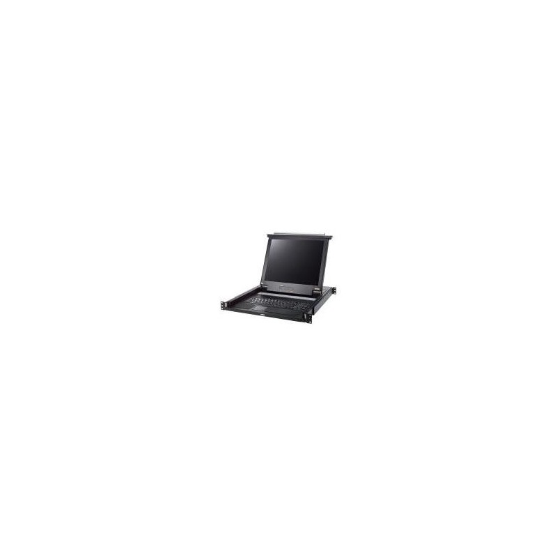 ATEN CL1000M KVM-Konsole 43,20cm (17") LCD Französisch AZERTY PS/2 USB VGA Rackmount 1U (CL1000M F)