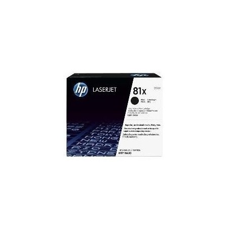 HP Toner CF281X (81X) - Schwarz - Kapazität: 25.000 Seiten (CF281X)