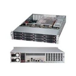 Super Micro Supermicro SC826 BAC4-R920LPB - Rack - einbaufähig - 2U - verbessertes, erweitertes ATX - SATA/SAS - Hot-Swap 920 W