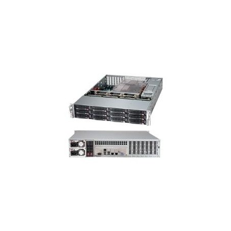Super Micro Supermicro SC826 BAC4-R920LPB - Rack - einbaufähig - 2U - verbessertes, erweitertes ATX - SATA/SAS - Hot-Swap 920 W