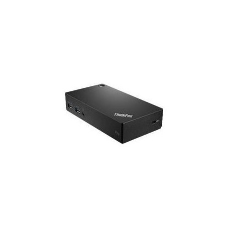 Lenovo ThinkPad USB3.0 Pro Dock - Dockingstation - USB - DP - 1GbE - 45 Watt - Indonesien, Europa (40A70045EU)