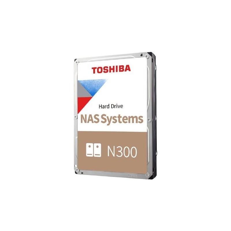 TOSHIBA N300 NAS HARD DRIVE 16TB BULK 3.5 SATA 7200 RPM 512MB CMR (HDWG51GUZSVA)