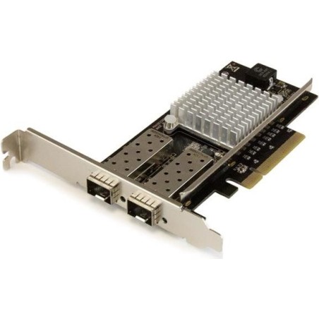 StarTech.com 2-Port 10G Fiber Network Card with Open SFP - PCIe, Intel Chip - Netzwerkadapter - PCI Express 2,0 x4 Low Profile
