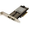 StarTech.com 2-Port 10G Fiber Network Card with Open SFP - PCIe, Intel Chip - Netzwerkadapter - PCI Express 2,0 x4 Low Profile