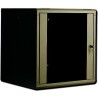 DIGITUS Professional Unique DN-19-16U-SW - Gehäuse - geeignet für Wandmontage - Schwarz, RAL 9005 - 16U - 48,3 cm (19") (DN-19