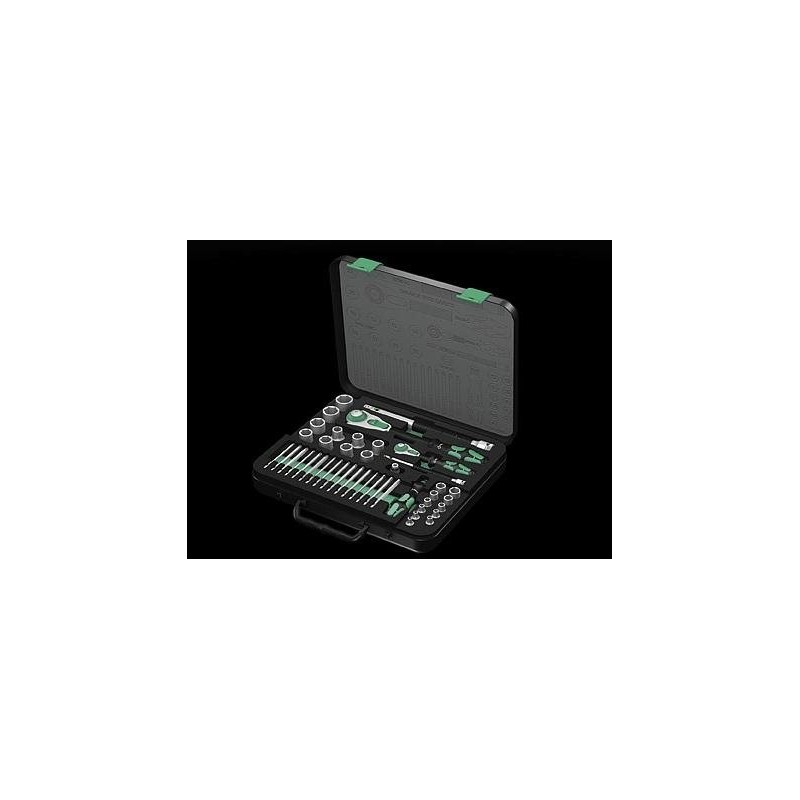 Wera 43tlg. 8100 SA/SC 2 Zyklop-Kn. 1/4"+1/2" 05160785001 (05160785001)