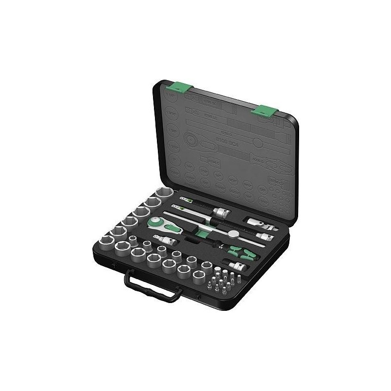 Wera 38tlg. 8100 SC 4 Zyklop-Knarrensatz 1/2" 05003647001 (05003647001)
