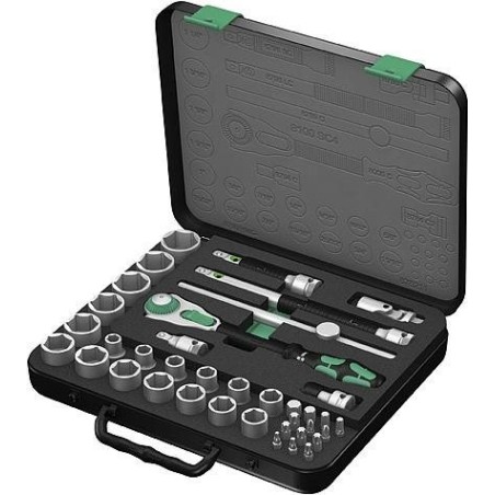 Wera 38tlg. 8100 SC 4 Zyklop-Knarrensatz 1/2" 05003647001 (05003647001)