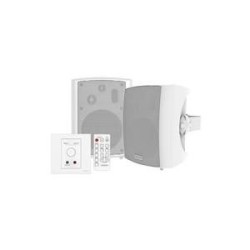 Vision Techconnect SP-1800+TC3-AMP - Audiosystem - 50 Watt (Gesamt) - weiß (TC3-AMP+SP-1800)