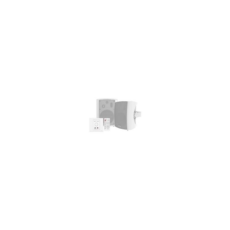 Vision Techconnect SP-1800+TC3-AMP - Audiosystem - 50 Watt (Gesamt) - weiß (TC3-AMP+SP-1800)