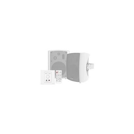 Vision Techconnect SP-1800+TC3-AMP - Audiosystem - 50 Watt (Gesamt) - weiß (TC3-AMP+SP-1800)