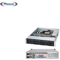 Super Micro Supermicro SC825 TQC-600LPB - Rack-Montage 2U - E-ATX - SATA/SAS - Hot-Swap 600 Watt - Schwarz (CSE-825TQC-600LPB)
