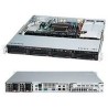 Super Micro Supermicro SC813M FTQC-R407CB - Rack-Montage 1U - ATX - SATA/SAS - Hot-Swap 400 Watt - Schwarz (CSE-813MFTQC-R407CB