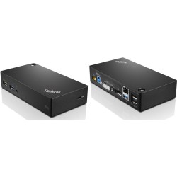 Lenovo ThinkPad USB 3.0 Pro Dock - Docking Station - USB - GigE - 45 Watt - Italienisch - für Miix 520-12, ThinkPad E480, E580,