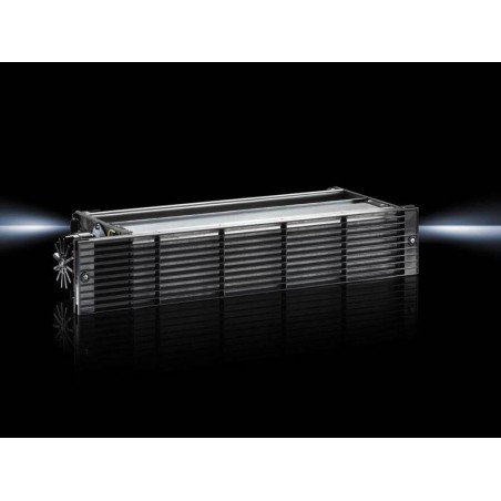 Rittal SK 3144.000 - Rack cooling fan - Schwarz - 1 Stück(e) - 230 V - 482,6 mm - 158 mm (3144000)