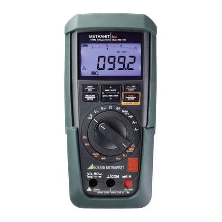 Gossen Metrawatt Digital-Multimeter TRMS AC+DC 3100 Stellen 1000 VAC 1000 VDC 10 ADC (METRAHIT ISO)