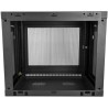 StarTech.com 9HE wandmontage Server Rack - bis zu 43cm tief - Gehäuse mit Scharnier - Netzwerkschrank - Server Schrank - Schran