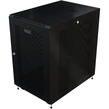 StarTech.com Server Rack Schrank - 78cm tiefes Gehäuse - 24 HE - Netzwerk Server Schrank - Datenschrank - Schrank - 24U - 78.7